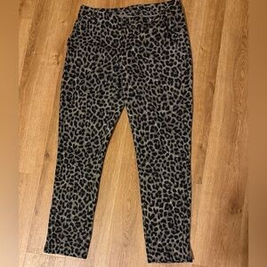 cabi Leopard Print Jungle Trouser